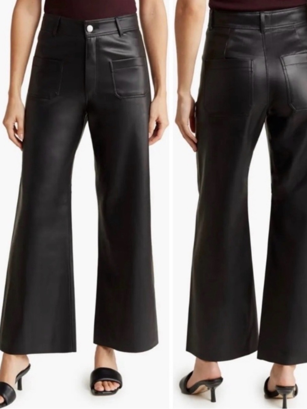 industry republic leather pants